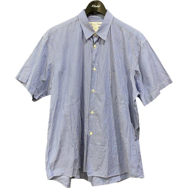 COMME des GARÇONS ストライプ半袖シャツ COMME des GARCONS SHIRT 【値下げ】COMME 22SS ストライプ柄半袖