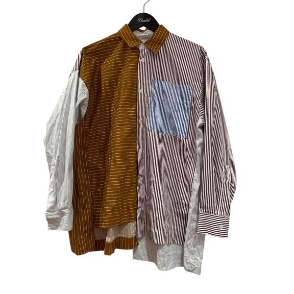 nagonstans 【値下げ】nagonstans Brick Stripe Mix ストライプシャツ