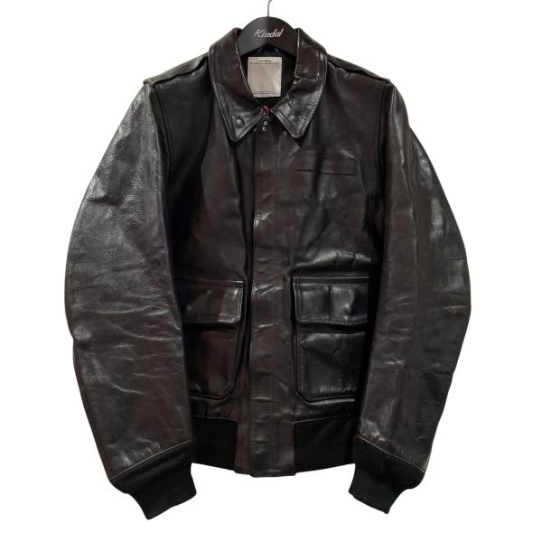 VISVIM ブラック SIZE M ミリタリージャケット ビズビム visvim（ヴィズヴィム） 【値下げ】VISVIM レザージャケット ブラック