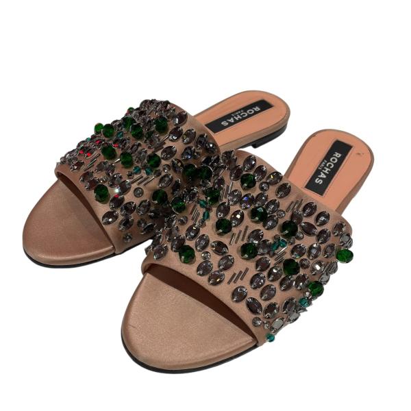 ROCHAS（ロシャス） 【値下げ】ROCHAS サンダル ピンク サイズ：36 1/2