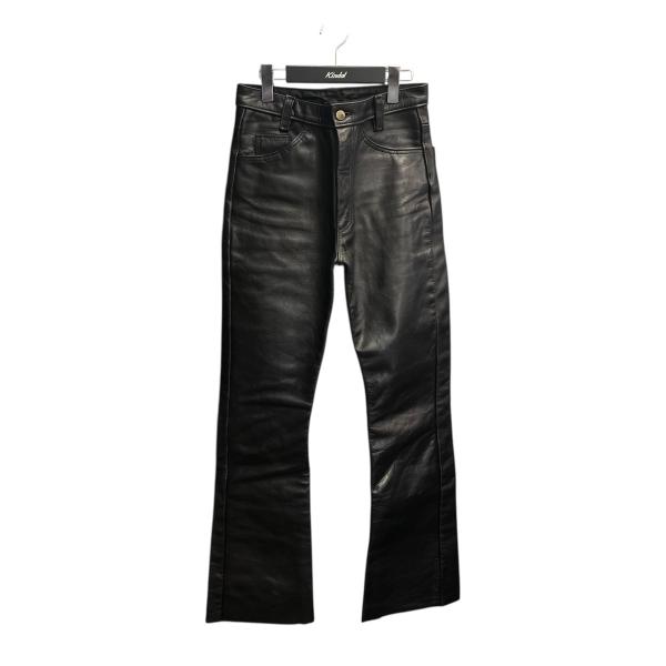 VANSON（バンソン） レザーパンツ ブラック サイズ：30 : カインドオル