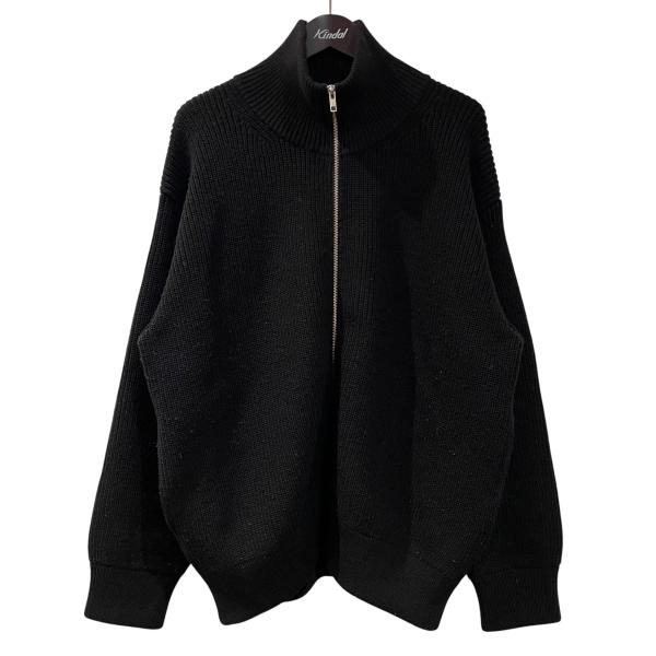 シュタイン stein OVERSIZED DRIVERS KNIT ZIP JACKET ドライバーズ