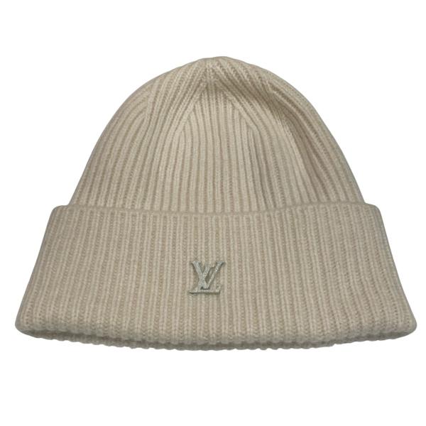 ルイヴィトン ニット帽 アイボリー LOUIS VUITTON（ルイ・ヴィトン） ニット帽 M77948 アイボリー