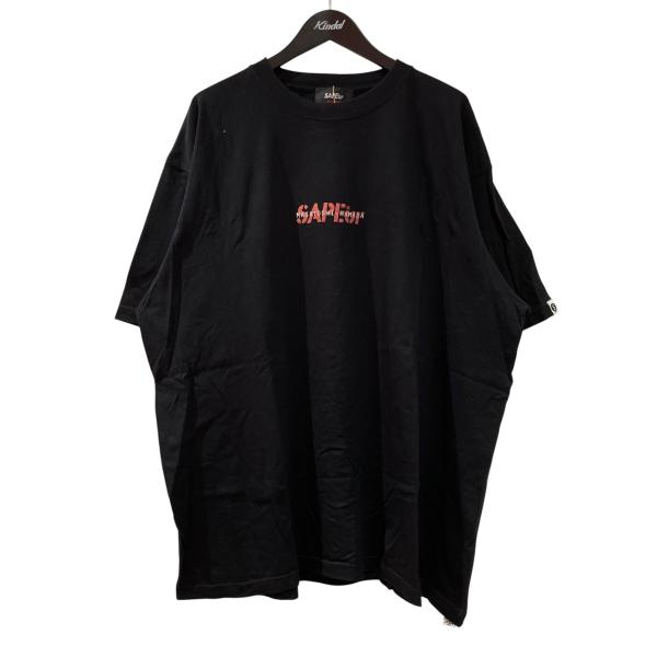 サプール SAPEur 半袖Tシャツ ブラック サイズ：XXL : カインドオル