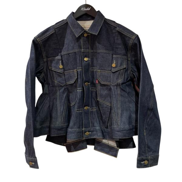 sacai リーバイス　デニムジャケット　サイズS サイズ1 美品 sacai（サカイ） サカイ×リーバイス sacai×LEVI'S Denim Jacket デニム