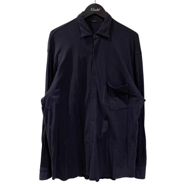 COMOLI（コモリ） 長袖シャツ Z01-05015 ネイビー サイズ：1