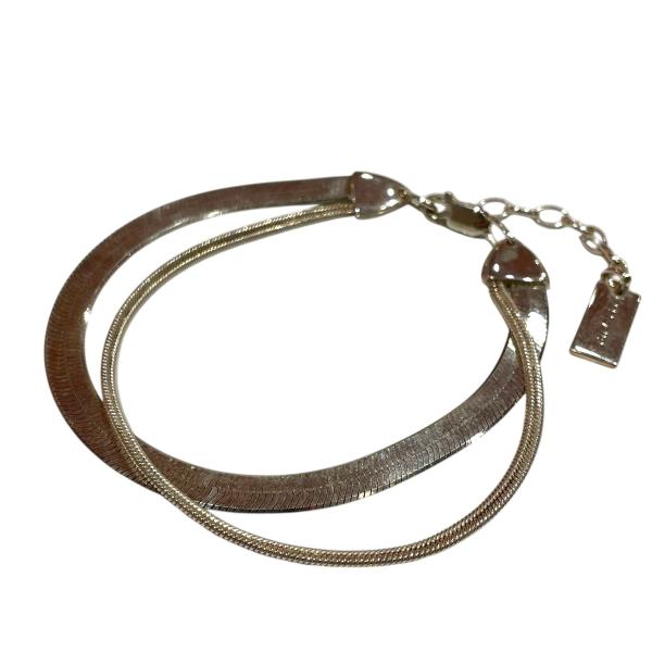 LEMAIRE（ルメール） 【値下げ】LEMAIRE Silver Water Snake Bracelet