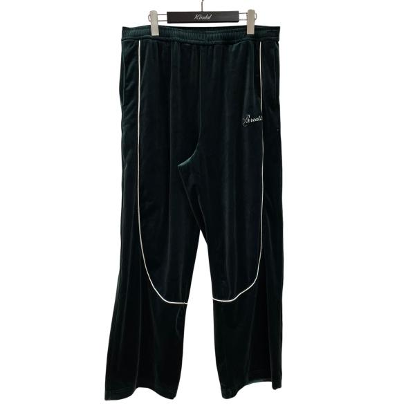 【値下げ】BREATH ベロアパンツ BR24AW-P1001 グリーン サイズ：XL (名古屋パルコ店)