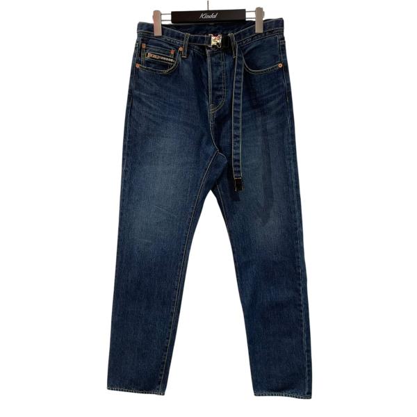 sacai（サカイ） ベルテッドデニムパンツ SCM-206 ブルー サイズ：2