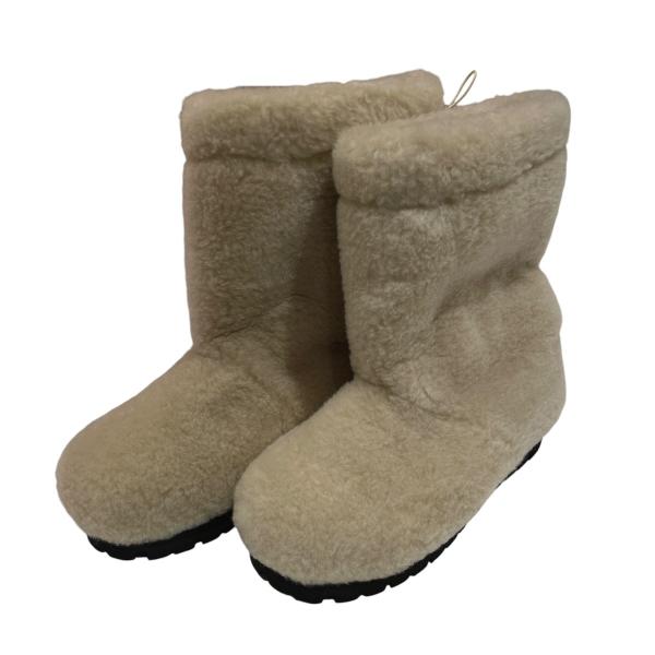 ブロッサム BLOSSOM BOOTS ブーツ ベージュ サイズ：24.5