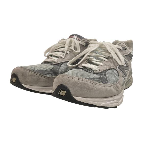 ニューバランス NEW BALANCE ローカットスニーカー M990GY3 ライトグレー サイズ：28