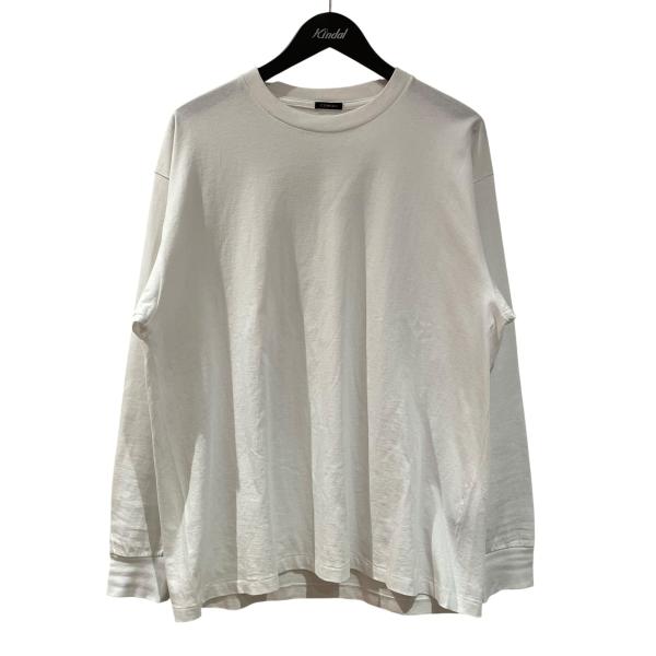 COMOLI（コモリ） 長袖Tシャツ D01-05012 ホワイト サイズ：3