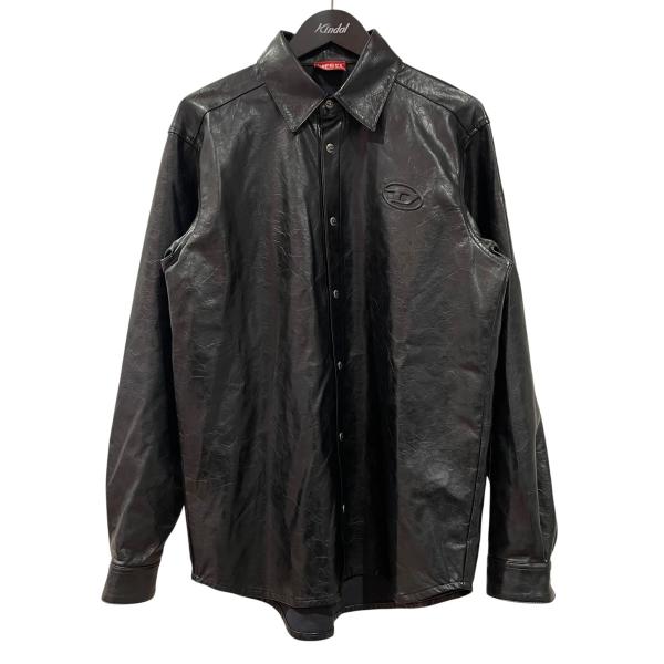 ディーゼル　ジャケット DIESEL（ディーゼル） DIESEL S-SIMPLY-QMBU レザージャケット A20021