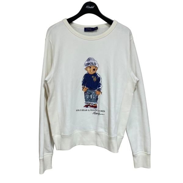 美品　ポロ　ラルフローレン　ロゴ　スウェット　サイズM POLO RALPH LAUREN ポロ・ラルフローレン 国内正規品 ポニー刺繍