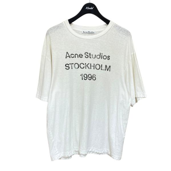 Acne Studios（アクネ ストゥディオズ） ダメージ加工 LOGO T-SHIRT