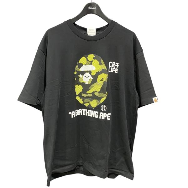 A BATHING APE アベイシングエイプ LIFE CAMO RELAXED FIT TEE