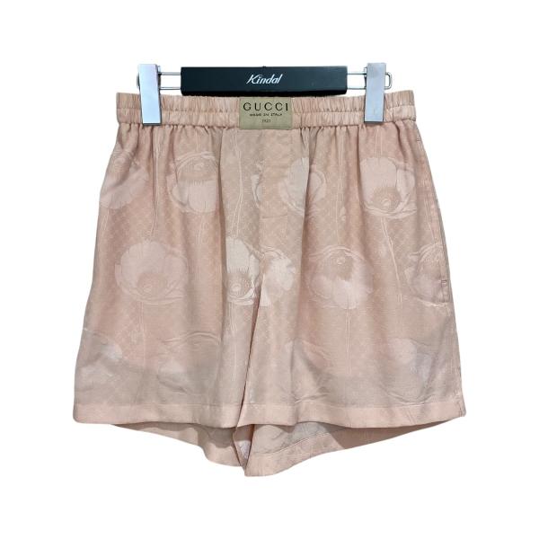 GUCCI（グッチ） 総柄ショートパンツ 692261 ピンク サイズ：38