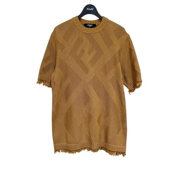 FENDI（フェンディ） 【値下げ】FENDI フリンジニット FZX144 AN3T