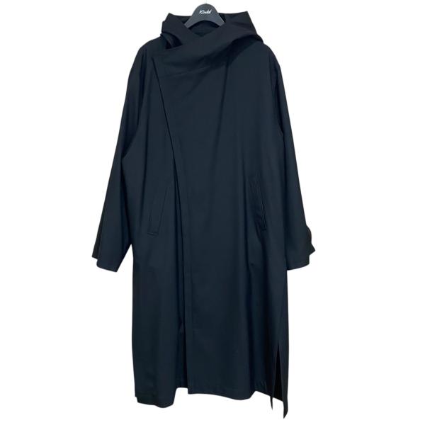 Ground Y グラウンドワイ GROUND Y Gabardine Double long hoodie coat