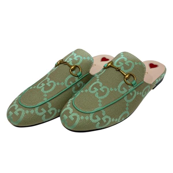 GUCCI（グッチ） GUCCI GGキャンバス プリンスタウン スリッポン