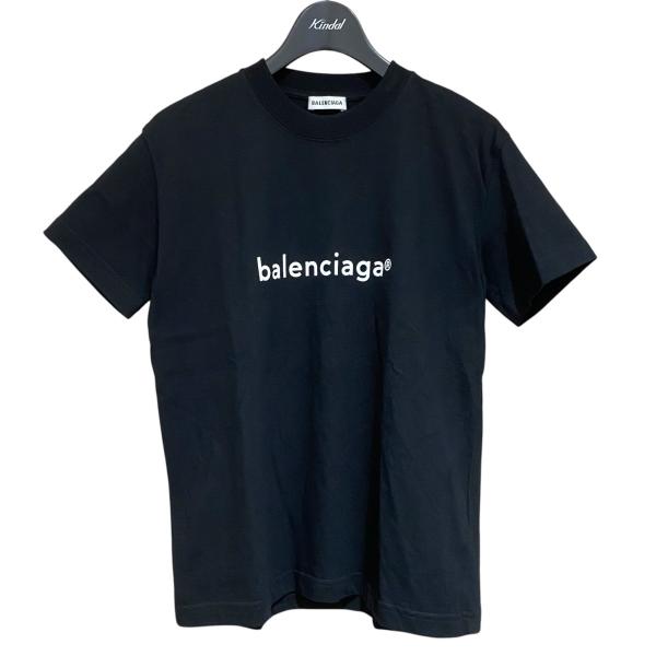 BALENCIAGA ロゴ Tシャツ ブラック L バレンシアガ kindal_8102000070761
