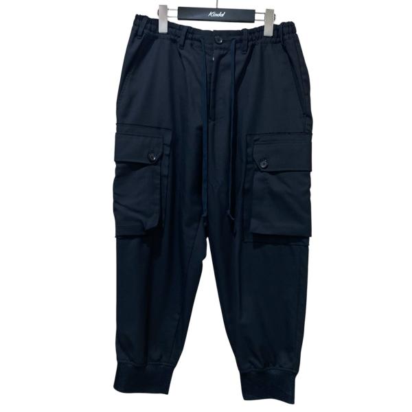 【値下げ】GROUND Y Military Cargo Pants カーゴパンツ GN-P09-100 ブラック サイズ：3 (なんばウォーク店)