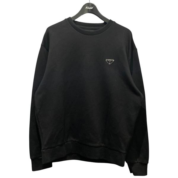 PRADA（プラダ） トライアングルロゴスウェット UJL90B ブラック