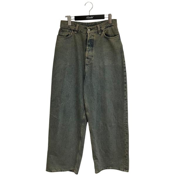 acne studios スラックス Acne Studios Washed Cotton Track Pants | Grey | FARFETCH