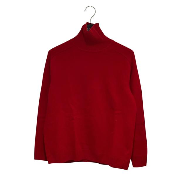 BATONER（バトナー） カシミアタッチフリースウールタートルネック