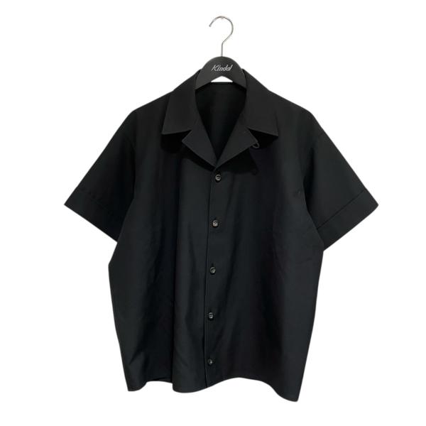 THE RERACS ザ リラクス 25SS オーバーサイズオープンカラーシャツ 25SS-REBL-489-SSP ブラック 48 THE RERACS（ザ リラクス） THE RERACS 25SS オーバーサイズオープン