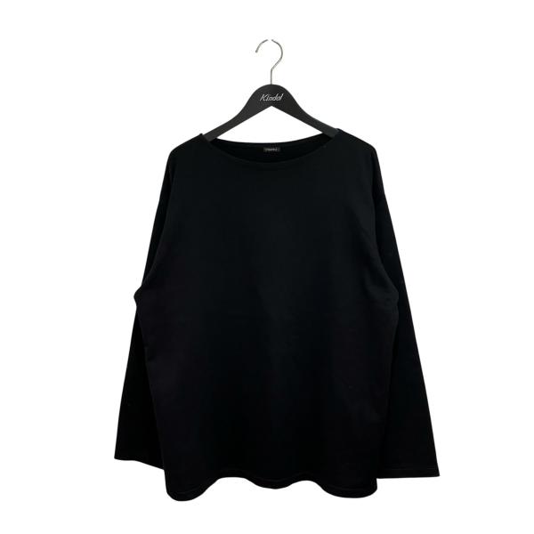 COMOLI（コモリ） COMOLI 25AW コットン ボートネック 長袖Tシャツ C03