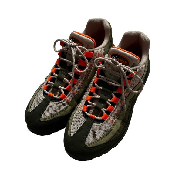 ナイキ NIKE Air Max 95 String Total Orange スニーカー AT2865-200 カーキ サイズ：27.5