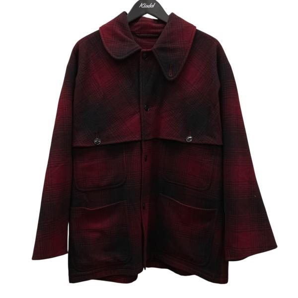 COMOLI（コモリ） 【値下げ】COMOLI ナッピングウールチェックマッキ