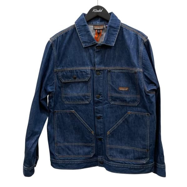 新品 patagoniaパタゴニア 濃紺 デニム カバーオール ジャケット Patagonia Mountain Jacket デッドストック 90's