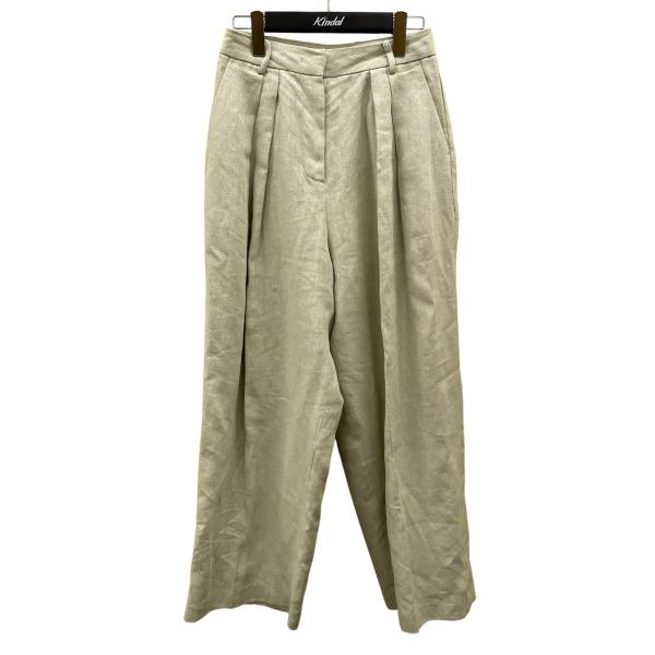TODAYFUL トゥデイフル Tuck Linen Trousers リネントラウザーパンツ