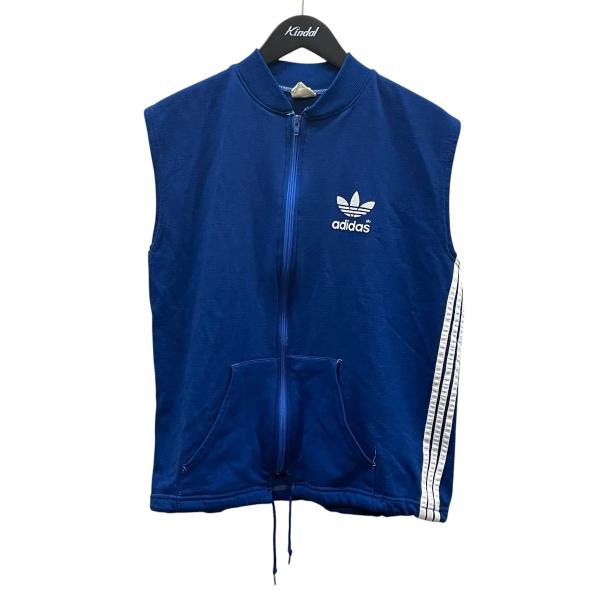 80s アディダス　ベスト adidas（アディダス） adidas 80s ジップベスト ブルー サイズ：L