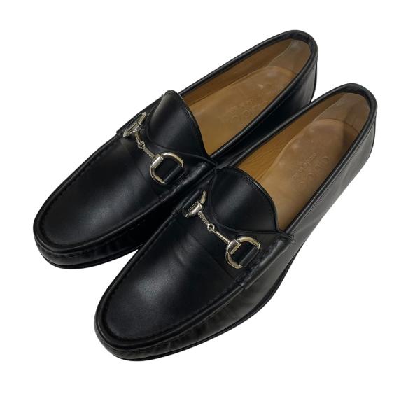 GUCCI（グッチ） ホースビット ローファー 367762 ブラック サイズ：5