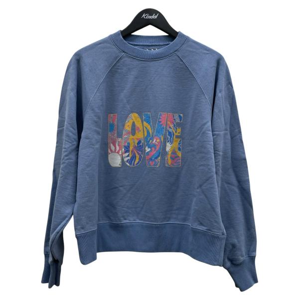 ロンハーマンビンテージ R．H．Vintage 25SS LOVE IS プリントスウェットシャツ コットン スウェット トレーナー 41109004