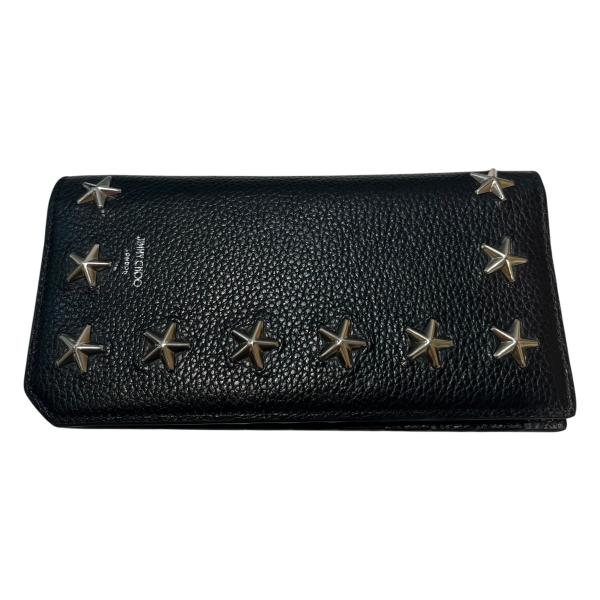 JIMMY CHOO（ジミーチュウ） スタースタッズ付き長財布 長財布