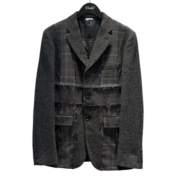 コムデギャルソンオムドゥ テーラードジャケット homme deux COMME des GARCONS HOMME DEUX コムデギャルソンオムドゥ 2020 パッチ