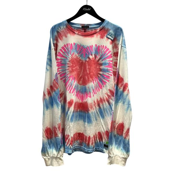 ナインティナイン パーセント イズ 99％is タイダイ 長袖カットソー TIE-DYE SLEEVE T-SHIRT マルチカラー サイズ：3