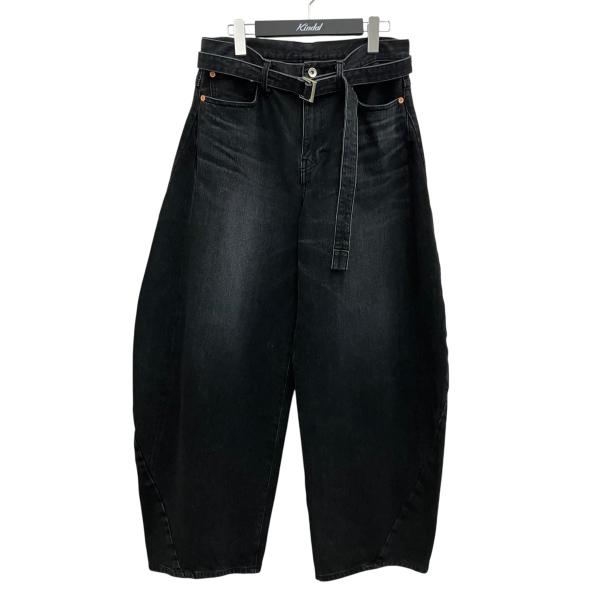 sacai（サカイ） sacai 26SS ベルテッドデニムパンツ 26-03930M