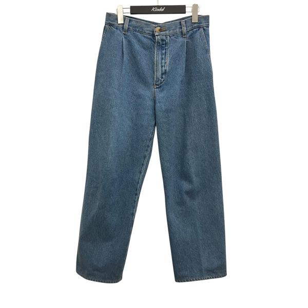 CristaSeya 【値下げ】Cristaseya 【DENIM PLEATED TROUSERS】 デニム