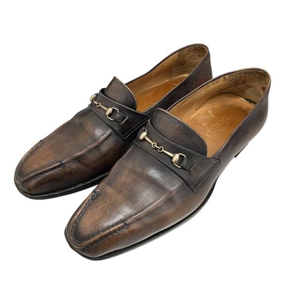 Berluti（ベルルッティ） ビットローファー ブラウン サイズ：8