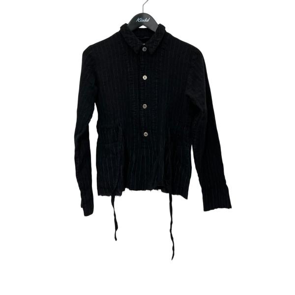 robe シルク黒パジャマ chambre de タグ付き　コム・デ・ギャルソンrobe de ローブドシャンブル GARCONS des COMME chambre ルームウェア・パジャマ