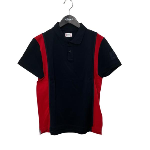 MONCLER GAMME BLEU ポロシャツ レッド モンクレール メンズ MONCLER GAMME ROUGE 【値下げ】MONCLER BLEU 半袖ポロシャツ 151-391