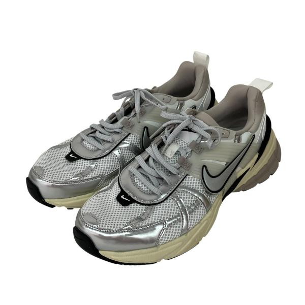 ナイキ NIKE V2K Run すにーか HJ4497-100 シルバー サイズ：27.5cm
