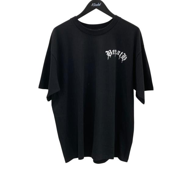ブレス BREATH OLD ENGLISH SPRAY LOGO TEE Tシャツ BR24SS-T7015 ブラック サイズ：L