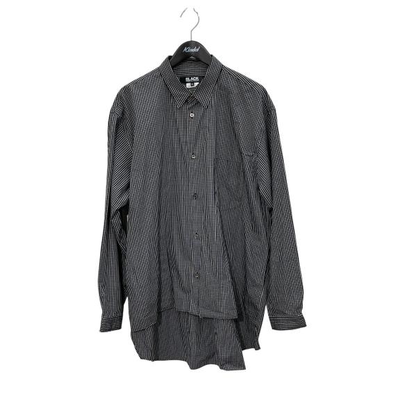 BLACK COMME des GARCONS ブラックコムデギャルソン チェック 長袖