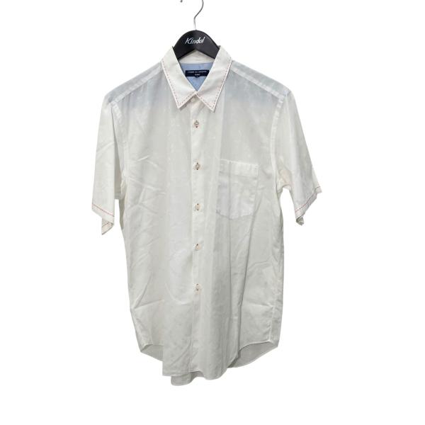 美品 COMME des GARCONS HOMME L 半袖 B.Dシャツ COMME des GARCONS HOMME コムデギャルソンオム 半袖シャツ HQ-B036